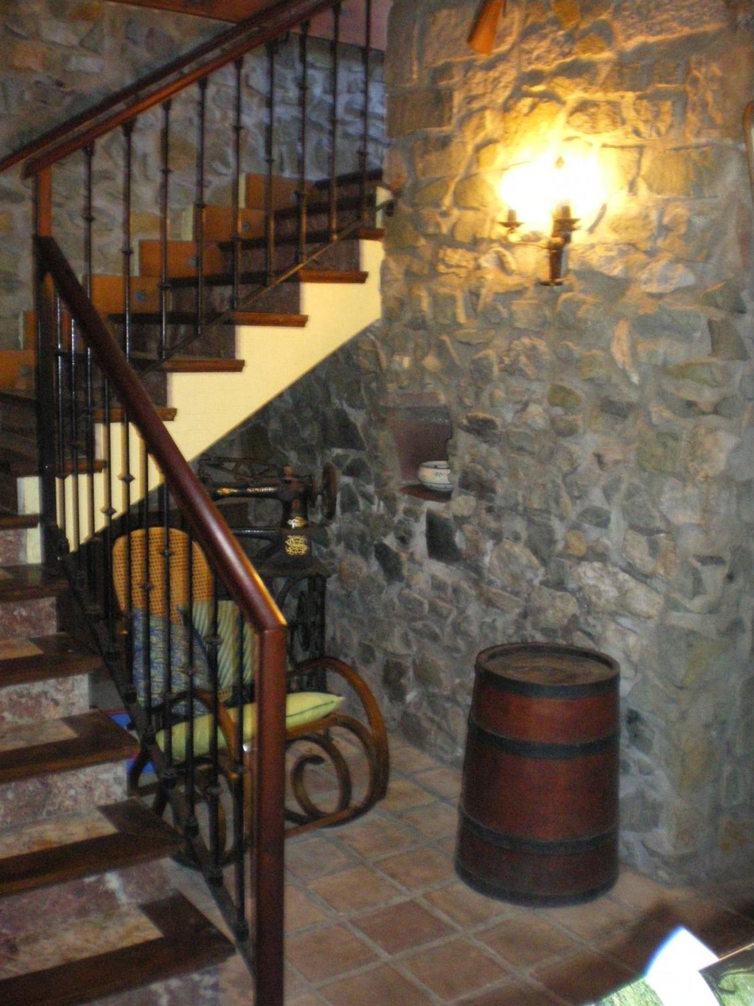 Hostal Venta San Blas Almándoz Buitenkant foto